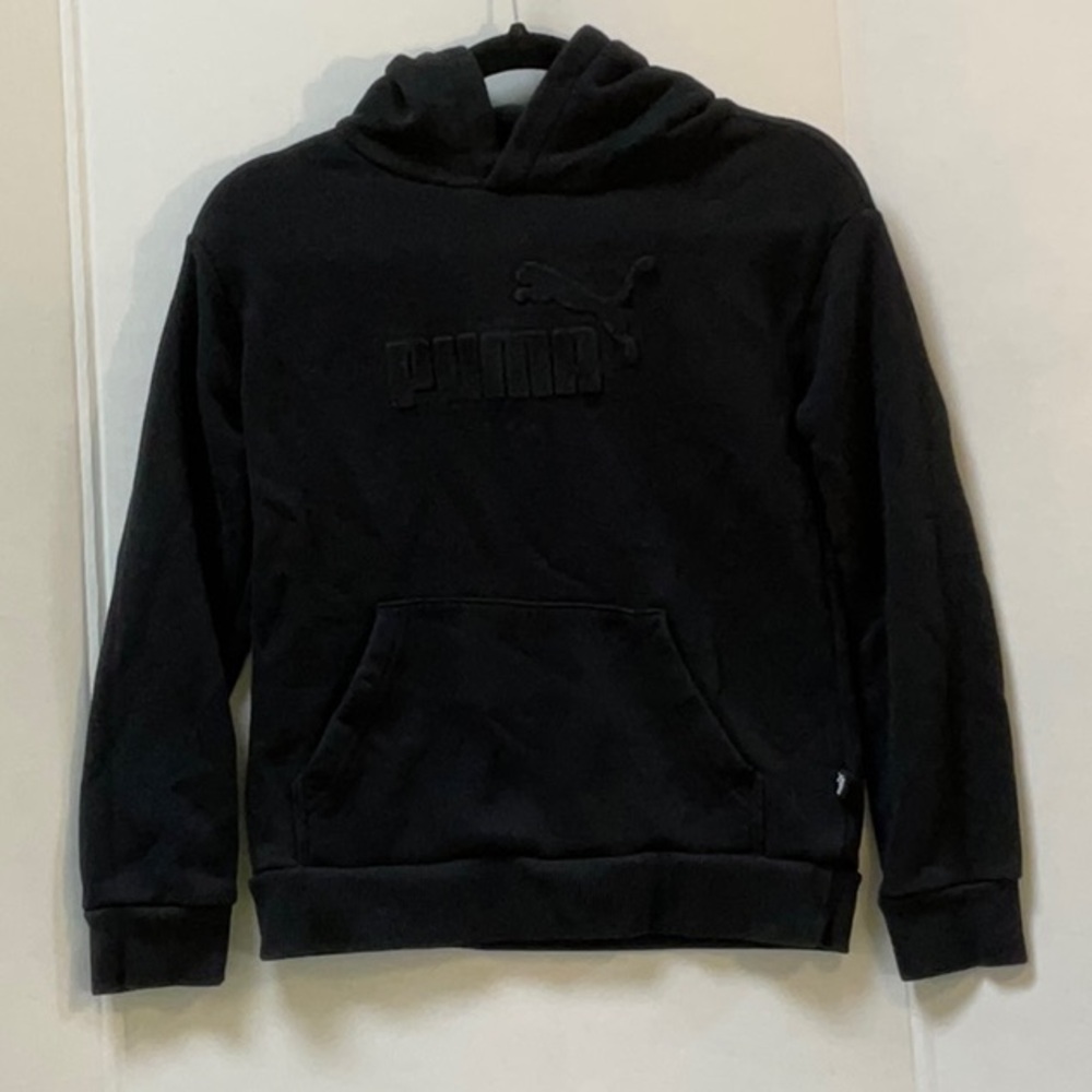Boy’s PUMA Pullover Black Hoodie